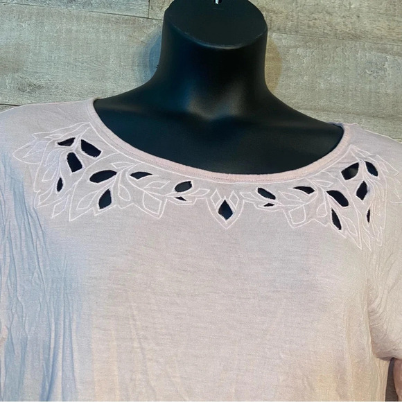 💥5/$25 Old navy women’s blush pink coloured lightweight top  in size large - Picture 4 of 7